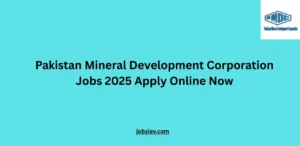 Pakistan Mineral Development Corporation Jobs 2025 Apply Online Now